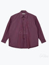 Long Sleeve Shirt M2242BR RASPBERRYPARACHUTEPOPLIN PINK - OUR LEGACY - BALAAN 2