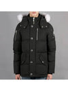 Original 3Q Hooded Padding White Shearling Black - MOOSE KNUCKLES - BALAAN 2