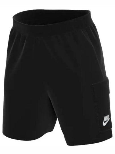 Sportswear Club Fleece Cargo Shorts Black - NIKE - BALAAN 2