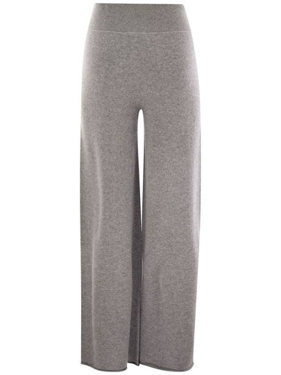 Cashmere wide-leg trousers - VANISE - BALAAN 2