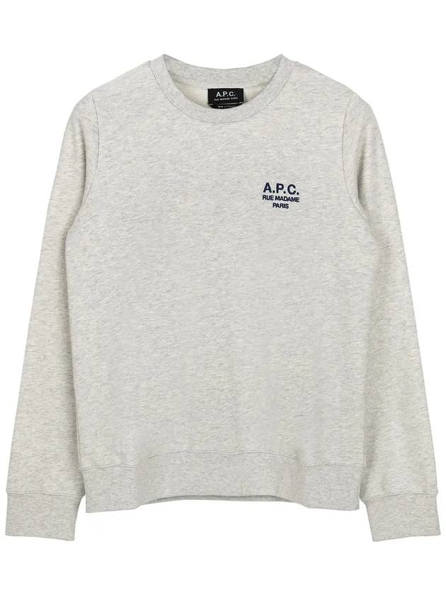 Skye Logo Sweatshirt Grey - A.P.C. - BALAAN 2