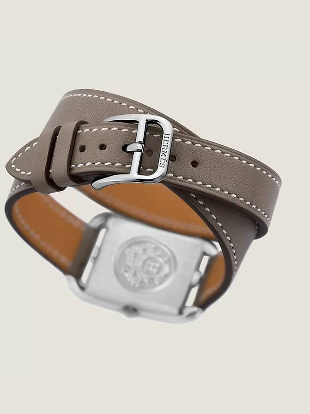 Small Cape Cod Watch Etope Silver - HERMES - BALAAN 3