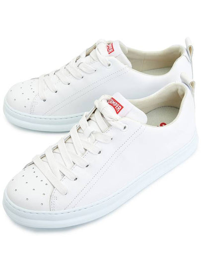 Runner Leather Low Top Sneakers White - CAMPER - BALAAN 2