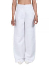 Gary Viscose Wide Pants White - MAX MARA - BALAAN 2