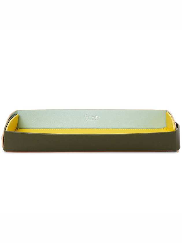 Signature Embossed Logo Leather Tray - PAUL SMITH - BALAAN 3