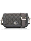 Ophidia Super Mini Shoulder Bag Grey - GUCCI - BALAAN 3