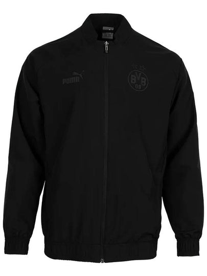 Dortmund Pre-Match Zip-Up Jacket Black - PUMA - BALAAN 2