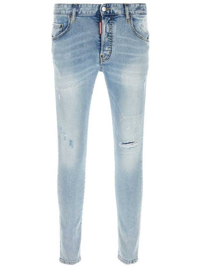 Five Pocket Jeans Light Blue - DSQUARED2 - BALAAN 2