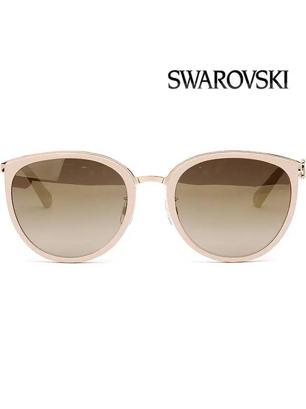 Sunglasses SK247K 32G half mirror official Asian fit - SWAROVSKI - BALAAN 3