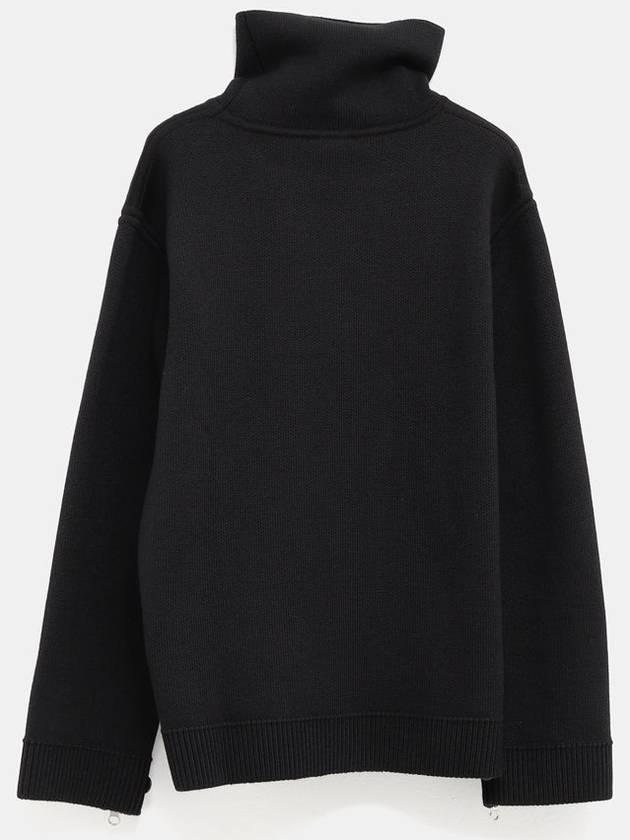 Oversized Mockneck Knit Sweater - COURREGES - BALAAN 2