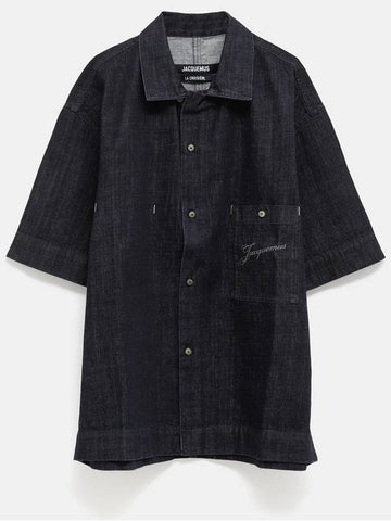 La Chemise de-Nîmes Aloe Shirt for Men - JACQUEMUS - BALAAN 1