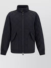 Diamond Quilted Zip-Up Jacket Black - BURBERRY - BALAAN 2