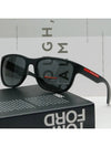 Eyewear Linea Rossa Square Sunglasses Black - PRADA - BALAAN 3