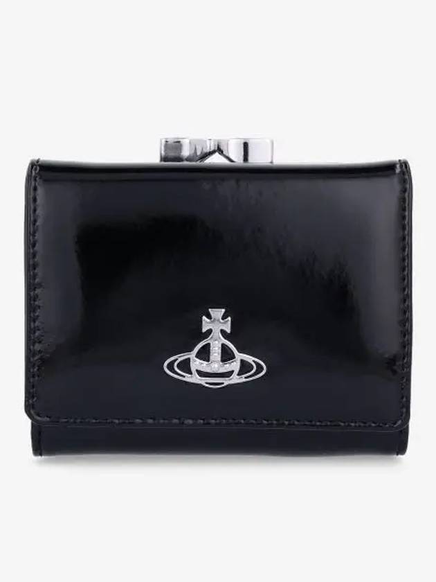 Small Frame Wallet Black 5115002NWL001ON403 - VIVIENNE WESTWOOD - BALAAN 1