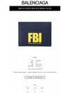 FBI Print Card Wallet Navy - BALENCIAGA - BALAAN 3