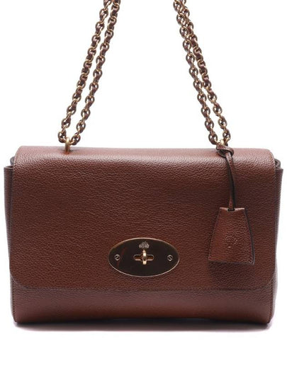 Lily Leather Cross Bag Brown - MULBERRY - BALAAN 2