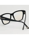 Blue light blocking glasses frame TF5745B 001 black horn rim cat eye - TOM FORD - BALAAN 4