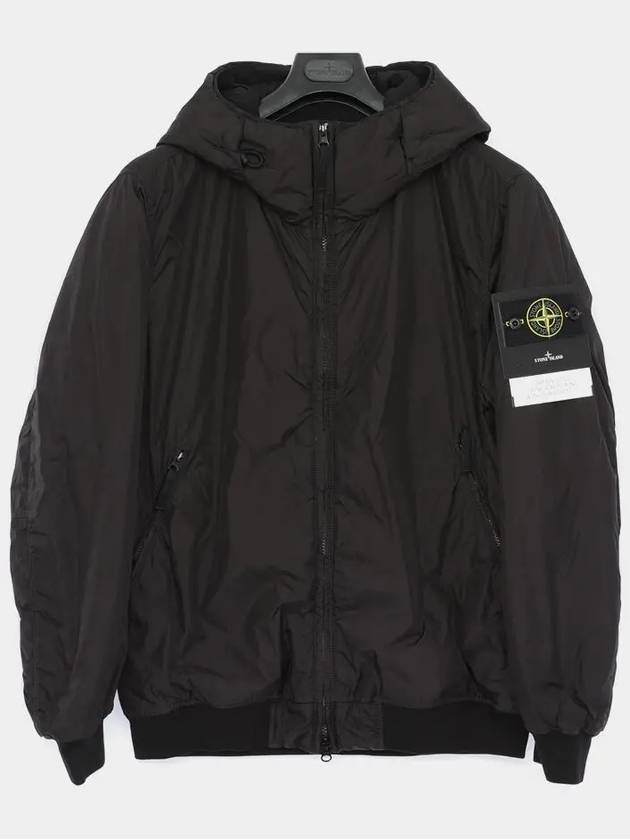 Crinkle Reps R NY Padding Black - STONE ISLAND - BALAAN 3