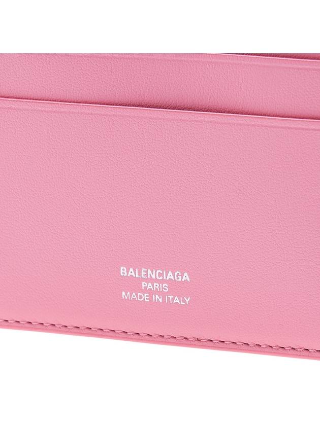 Envelope ENVELOPE Calfskin Card Wallet Pink - BALENCIAGA - BALAAN 7