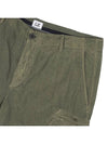 Lens Wappen Cotton Shorts Green - CP COMPANY - BALAAN 5