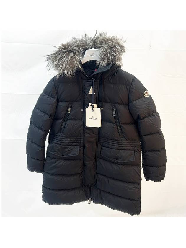 Aphroti Long Down Padded Jacket Black - MONCLER - BALAAN 2