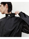 Coated Cotton Blouson Bomber Jacket Black - DENSITY - BALAAN 4