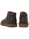 Classic Ultra Mini Leather Middle Boots Ironwood - UGG - BALAAN 7