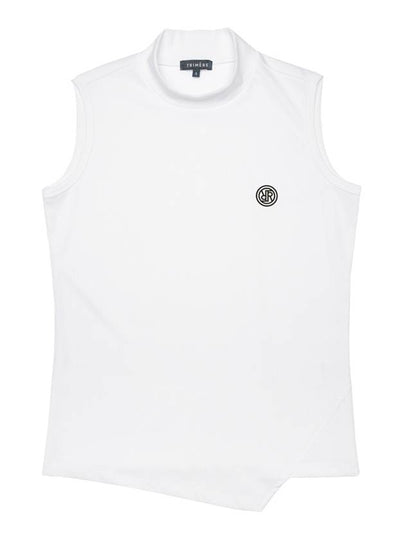 Mock Neck Uncut Sleeveless WHITE - TRIMERE - BALAAN 2