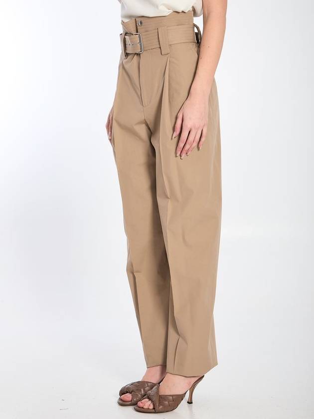 straight pants beige - BOTTEGA VENETA - BALAAN 3