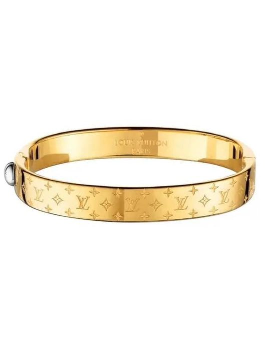 Nanogram Cuff Bracelet Gold - LOUIS VUITTON - BALAAN 1