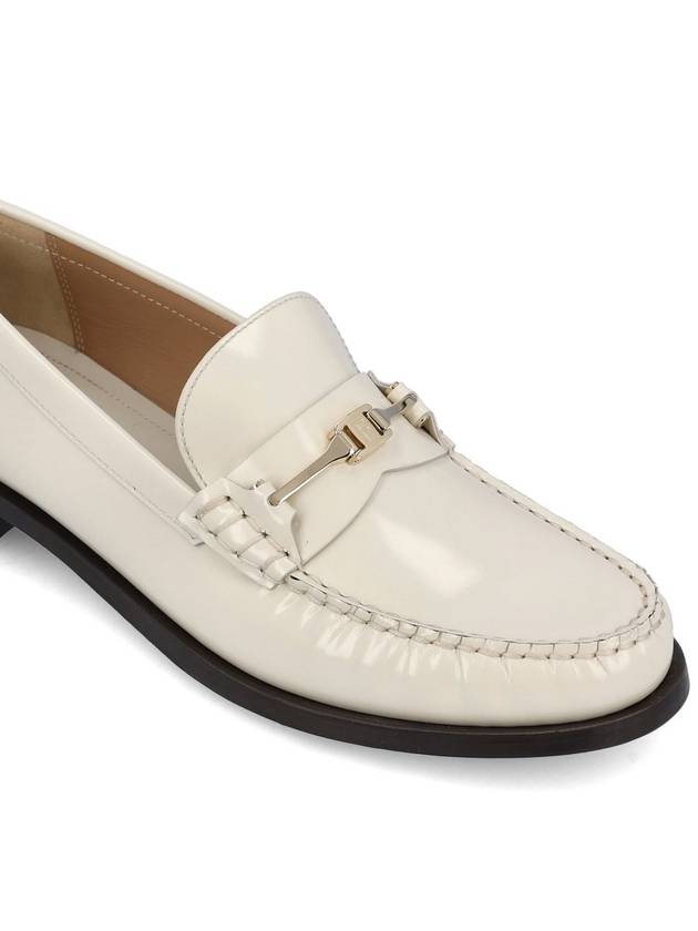 Salvatore Ferragamo Flat shoes White - SALVATORE FERRAGAMO - BALAAN 4