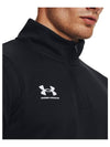 Men's Challenger Mid Layer High Neck Long Sleeve T-Shirt Black - UNDER ARMOUR - BALAAN 4