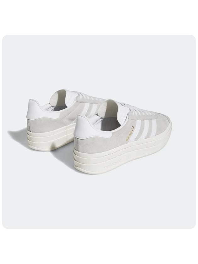 Gazelle Bold Low Top Sneakers Grey - ADIDAS - BALAAN 5