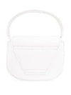 1DR Round Logo Leather Mini Shoulder Bag White - DIESEL - BALAAN 3