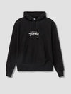 stock logo applique hoodie black - STUSSY - BALAAN 2