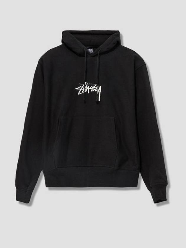 Big Logo Embroidered Hood 118475 - STUSSY - BALAAN 1