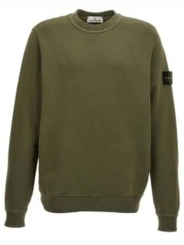 Compass Badge Sweatshirt Green - STONE ISLAND - BALAAN 2