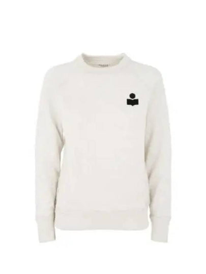 Women's Mila Logo Crew Neck Sweatshirt Ecru - ISABEL MARANT - BALAAN 2