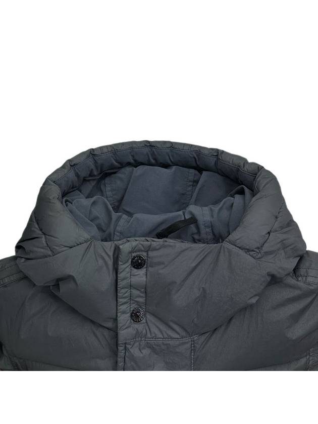 Wappen Patch Crinkle Labs Padding Grey - STONE ISLAND - BALAAN 4