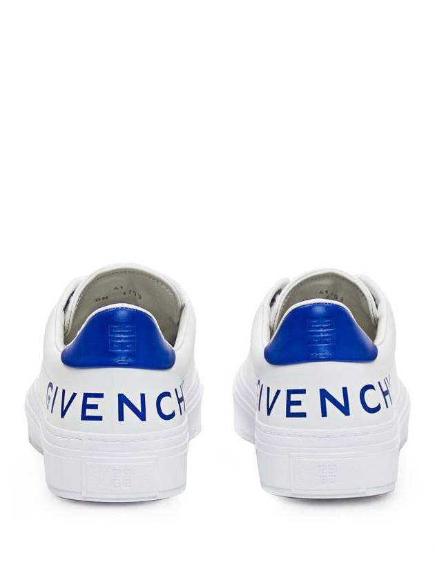 City Sport Leather Low Top Sneakers White - GIVENCHY - BALAAN 4