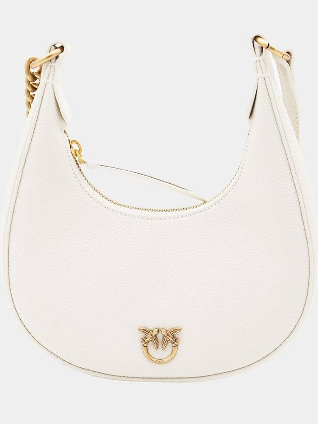 Pinko White Faux Leather Hanlde Bag - PINKO - BALAAN 1