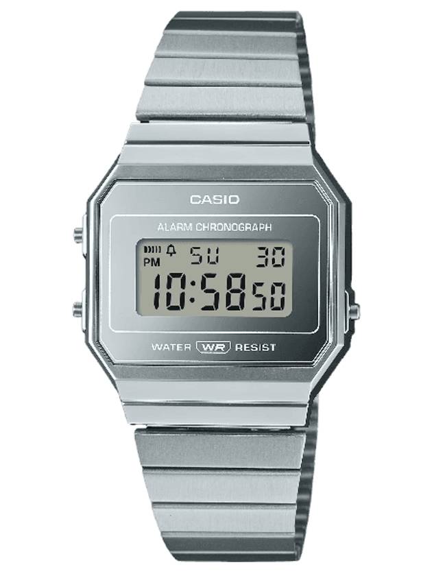 vintage watch silver - CASIO - BALAAN 1