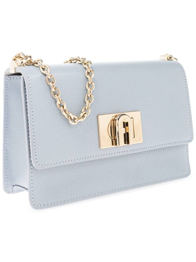 Furla 1927 Mini Shoulder Bag, Women's, Light Blue - FURLA - BALAAN 4