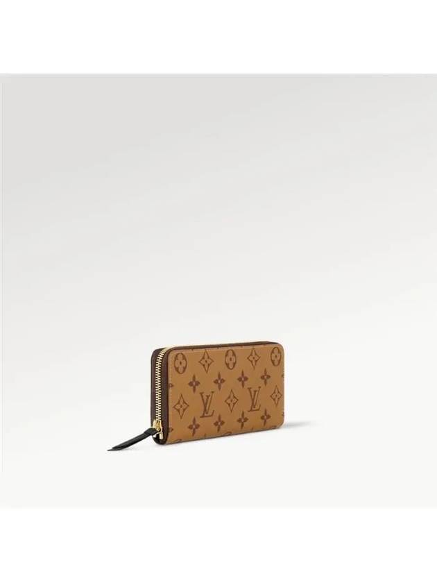 Clemence Monogram Long Wallet Brown - LOUIS VUITTON - BALAAN 3