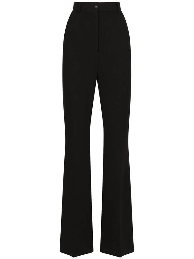 Milano Stitch Flare Pants Black - DOLCE&GABBANA - BALAAN 2