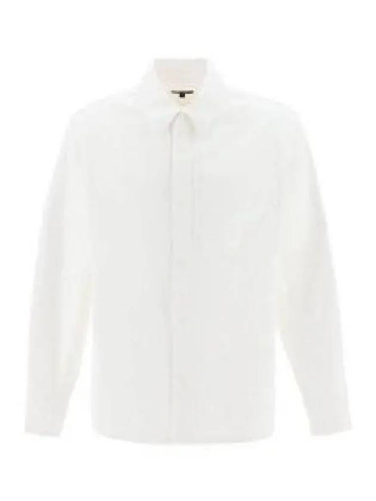 Basile Brodee Long Sleeve Shirt White - A.P.C. - BALAAN 2