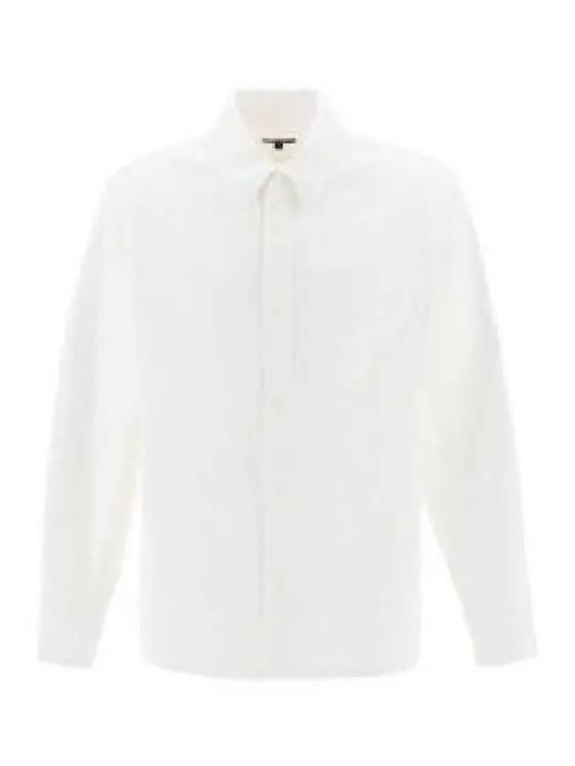 Basile Brodee Long Sleeve Shirt White - A.P.C. - BALAAN 2