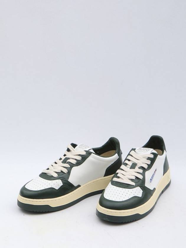 Medalist Sneakers In White And Green - AUTRY - BALAAN 5