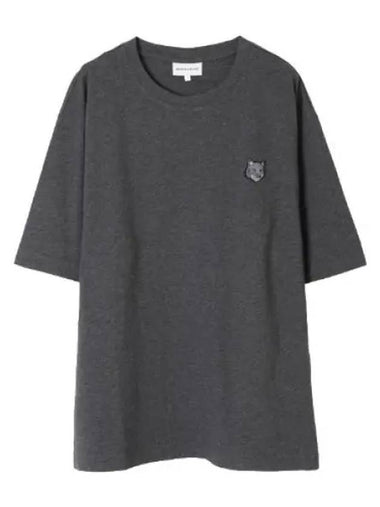 Foxhead patch oversized T shirt - MAISON KITSUNE - BALAAN 1