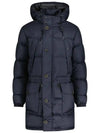 New Bensen BBox Hooded Padding Navy - BURBERRY - BALAAN 1